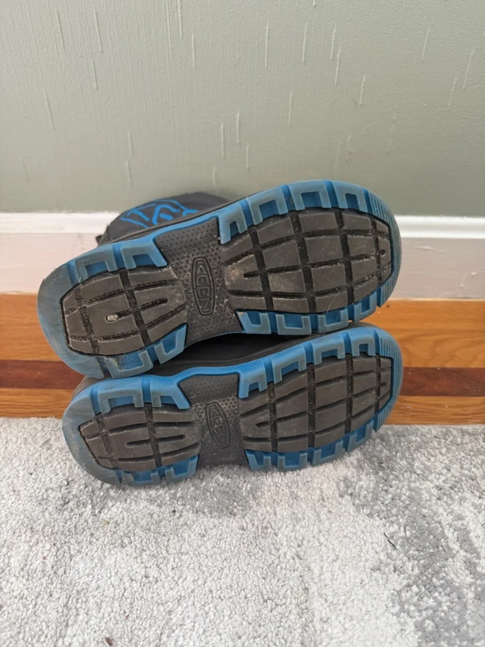 Keen Kids Gray & Blue Winter Snow Boots - Picture 5 of 5